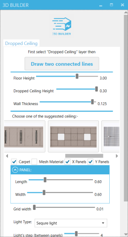 3D BUILDER is a revolutionary Rhino’s Plugin, that turns 2D lines into 3D models!