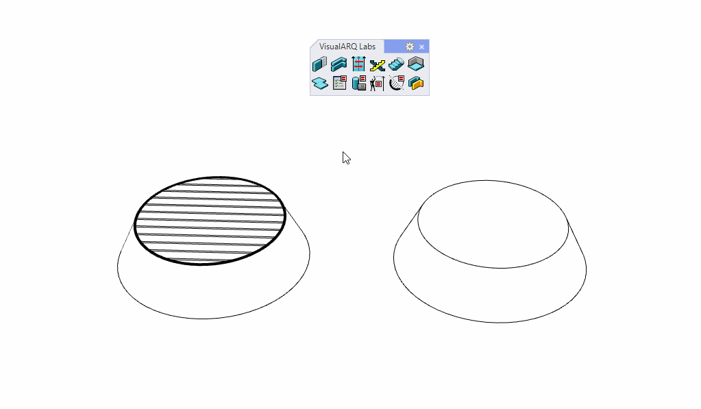 VisualARQ Labs is a collection of commands involving VisualARQ objects, which extend the features of VisualARQ. VisualARQ Labs is a collection of commands involving VisualARQ objects, which extend the features of VisualARQ.