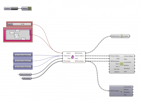 Wallacei is an evolutionary multi-objective optimization engine for Grasshopper 3D - Giving users full control over their evolutionary simulations.
Wallacei is an evolutionary multi-objective optimization engine for Grasshopper 3D - Giving users full control over their evolutionary simulations.