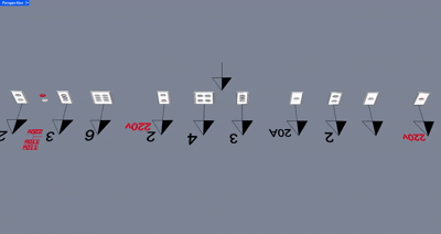 37 Visual Arq elements definitions with their respective 2d representation; 2 table definitions; and GH file with instructions 37 Visual Arq elements definitions with their respective 2d representation; 2 table definitions; and GH file with instructions