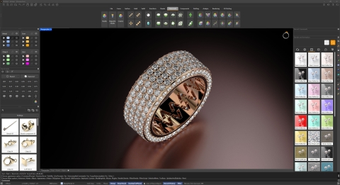 From the RhinoGold creator. RhinoArtisan is a powerful jewelry design plugin for Rhino, created to optimize the workflow of designers, retailers, and vendors.
From the RhinoGold creator. RhinoArtisan is a powerful jewelry design plugin for Rhino, created to optimize the workflow of designers, retailers, and vendors.