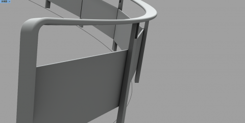 A railing that can be beveled! A railing that can be beveled!