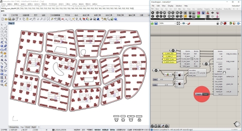 Spheniscidae is a GH Plugin for automatic generation of residential buildings according to site boundaries and indexes such as FAR, D, Height.
Spheniscidae is a GH Plugin for automatic generation of residential buildings according to site boundaries and indexes such as FAR, D, Height.