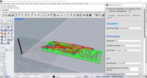 A simple to use, cross platform, CNC / Gcode / CAM plugin for programming of 3 axis routers. A simple to use, cross platform, CNC / Gcode / CAM plugin for programming of 3 axis routers.