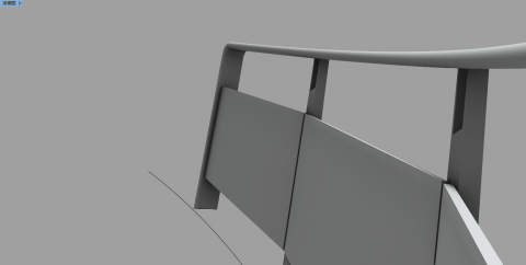 A railing that can be beveled! A railing that can be beveled!