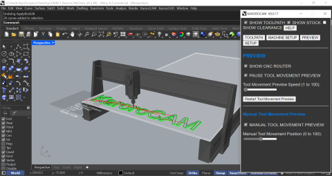 A simple to use, cross platform, CNC / Gcode / CAM plugin for programming of 3 axis routers. A simple to use, cross platform, CNC / Gcode / CAM plugin for programming of 3 axis routers.