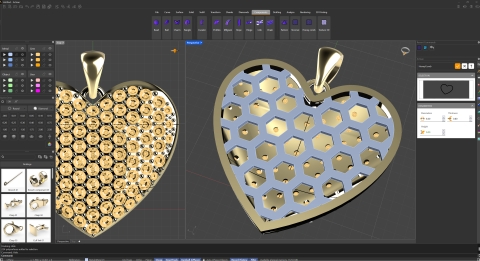 From the RhinoGold creator. RhinoArtisan is a powerful jewelry design plugin for Rhino, created to optimize the workflow of designers, retailers, and vendors.
From the RhinoGold creator. RhinoArtisan is a powerful jewelry design plugin for Rhino, created to optimize the workflow of designers, retailers, and vendors.