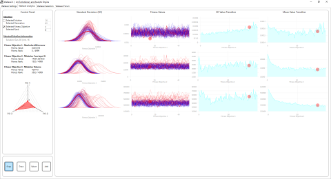 Wallacei is an evolutionary multi-objective optimization engine for Grasshopper 3D - Giving users full control over their evolutionary simulations.
Wallacei is an evolutionary multi-objective optimization engine for Grasshopper 3D - Giving users full control over their evolutionary simulations.