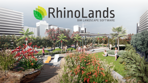 RhinoLands is a cutting-edge software solution tailored specifically for landscape architects: the power of Rhino seamlessly integrated with intuitive landscape design tools.