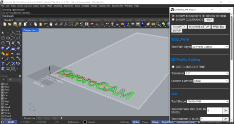A simple to use, cross platform, CNC / Gcode / CAM plugin for programming of 3 axis routers. A simple to use, cross platform, CNC / Gcode / CAM plugin for programming of 3 axis routers.