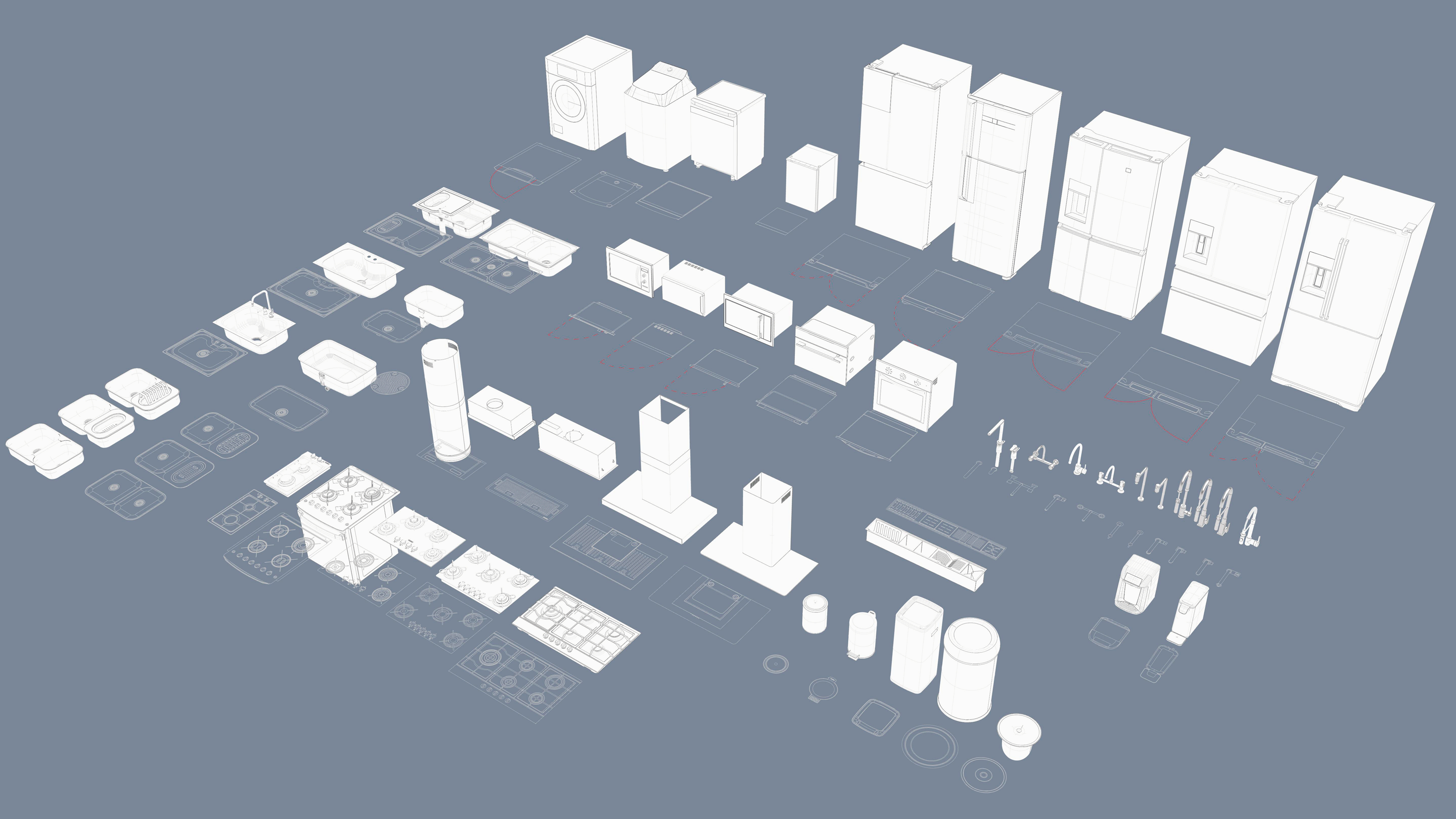 Kitchen Ware Blocks Kitchen Ware Blocks