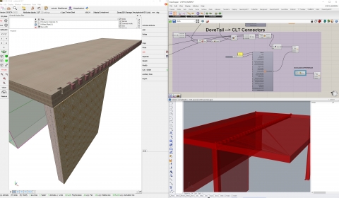 RhinoInsideCadwork is a tool that allows you to embed Rhino 7 in cadwork 3D. Take advantage of the surface modeller in your cadwork 3D environment.
RhinoInsideCadwork is a tool that allows you to embed Rhino 7 in cadwork 3D. Take advantage of the surface modeller in your cadwork 3D environment.