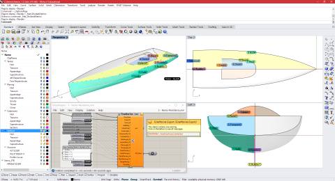 Nemo is a Grasshopper plugin for Ship Design
Nemo is a Grasshopper plugin for Ship Design