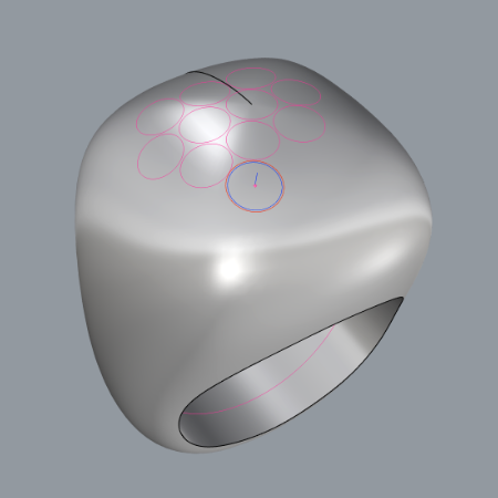 A set of tools for creating jewellery within Rhino 67 & 8
A set of tools for creating jewellery within Rhino 67 & 8