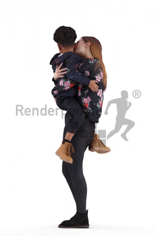 Convince yourself of the high quality and quick
and easy workflow of Renderpeople products.
Download our free 3D model of Fabienne & Percy Convince yourself of the high quality and quick
and easy workflow of Renderpeople products.
Download our free 3D model of Fabienne & Percy