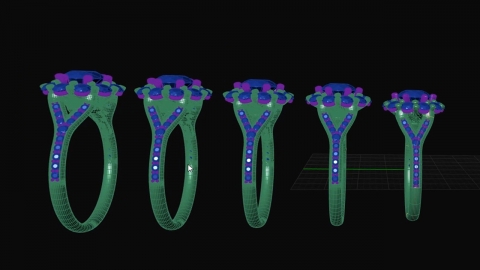 The most complete and powerful CAD software for 3D jewelry design
