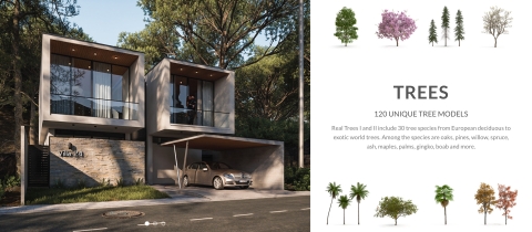 VP COMPLETE is the ultimate collection of 3D models, textures and hdris for architectural visualization in Rhino 5 and v-ray with over 700 HQ assets.