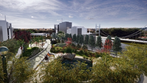 RhinoLands is a cutting-edge software tailored specifically for landscape architects: the power of Rhino seamlessly integrated with intuitive landscape design tools.
