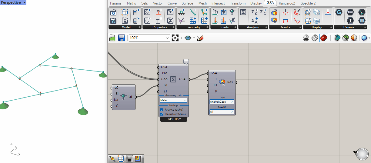 Official Oasys GSA Grasshopper Plugin. Oasys GSA is a comprehensive structural analysis program with versatile design capabilities. 