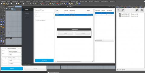 A small document management system and product data management
