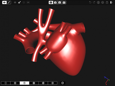 Sculptured, organic modeling in 3D. SubD like interface, but advanced surfacing for high quality, geometrically rich shapes.
