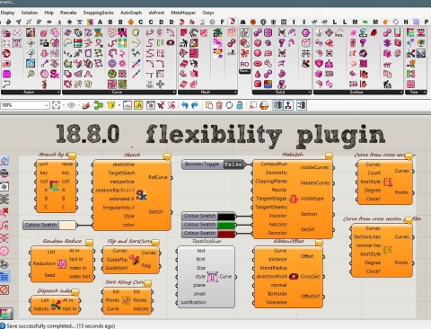 Flexibility  plugin  development  for SubD Mesh Nurbs , Curve,...