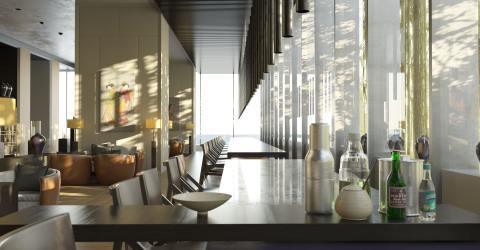 Iray is integrated directly into Rhino