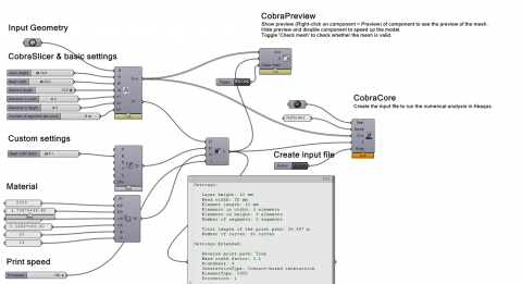 This plug-in focusses on the 3D printing of concrete structures
