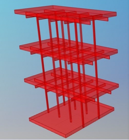 This plugin helps you automatically generate the corresponding columns, beams, number of floors, etc. according to the parameters you input.
