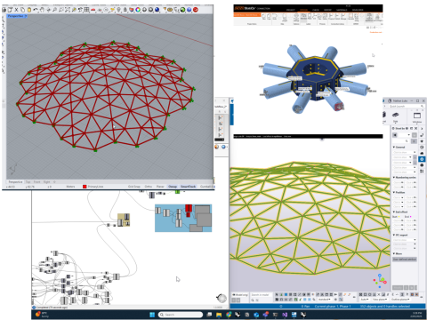 IDEA StatiCa for Grasshopper provides tools to create and modify IDEA Open Model and interact with IDEA StatiCa Structural Design Applications.
