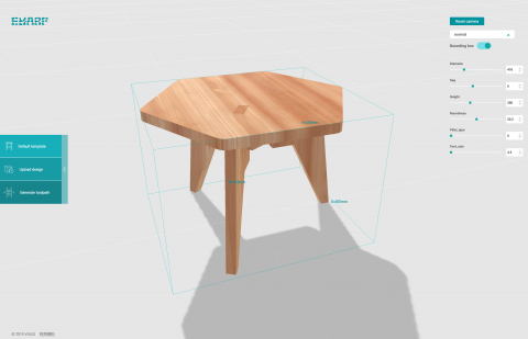Emarf plugin contains set of components you can use to 3D model which can be uploaded and interactively controlled on a web app called Emarf.
