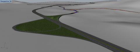 RoadCreator for Rhino is a plugin for road infrastructure generation in accordance with Czech Standard ČSN 73 6101.
