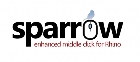 Sparrow is a Rhino 3D plugin delivering productivity boost by enhancing middle mouse button functionality.
