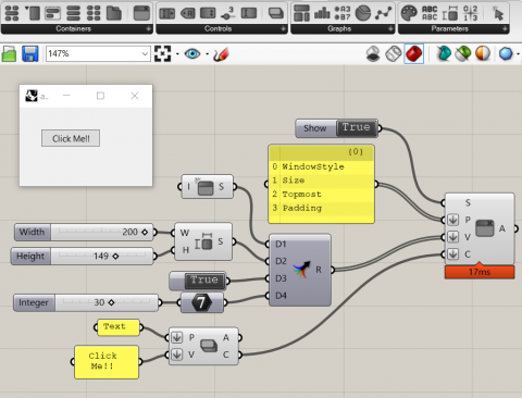 Graphic user interface tools powered by cross-platform Eto.Forms