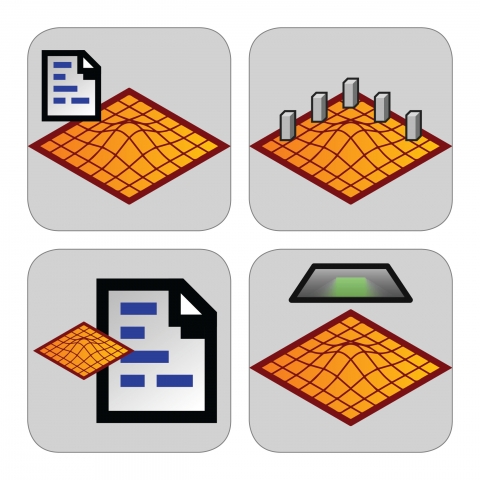 Ibex is a terrain modeling plug-in that interfaces with ASCII files from ArcGIS.
