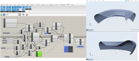 Transfer your structural models from Grasshopper into SkyCiv - allowing you to complete your structural analysis, design and optimization.
