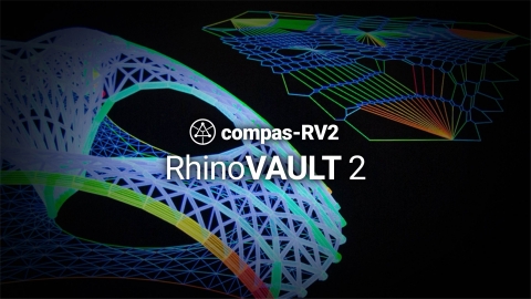 RhinoVAULT 2 is an open-source research and development platform for funicular form-finding built with the COMPAS framework.
