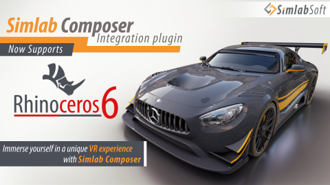 SimLab Composer integration plug-in for Rhino is a free tool that acts as a middle layer between Rhino and SimLab Composer app.
