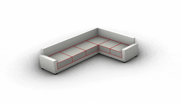 Regular sofa, Chaise longue, and Corner Sofa