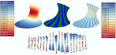 BATS is a grasshopper plug-in for design and analysis of taut structures.
