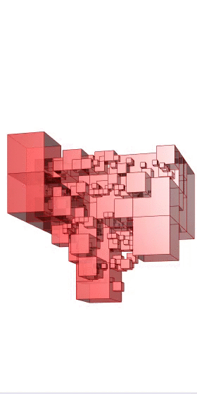 OctaTree voxelization algorithms to 1x1 cells, based on octree principle.
