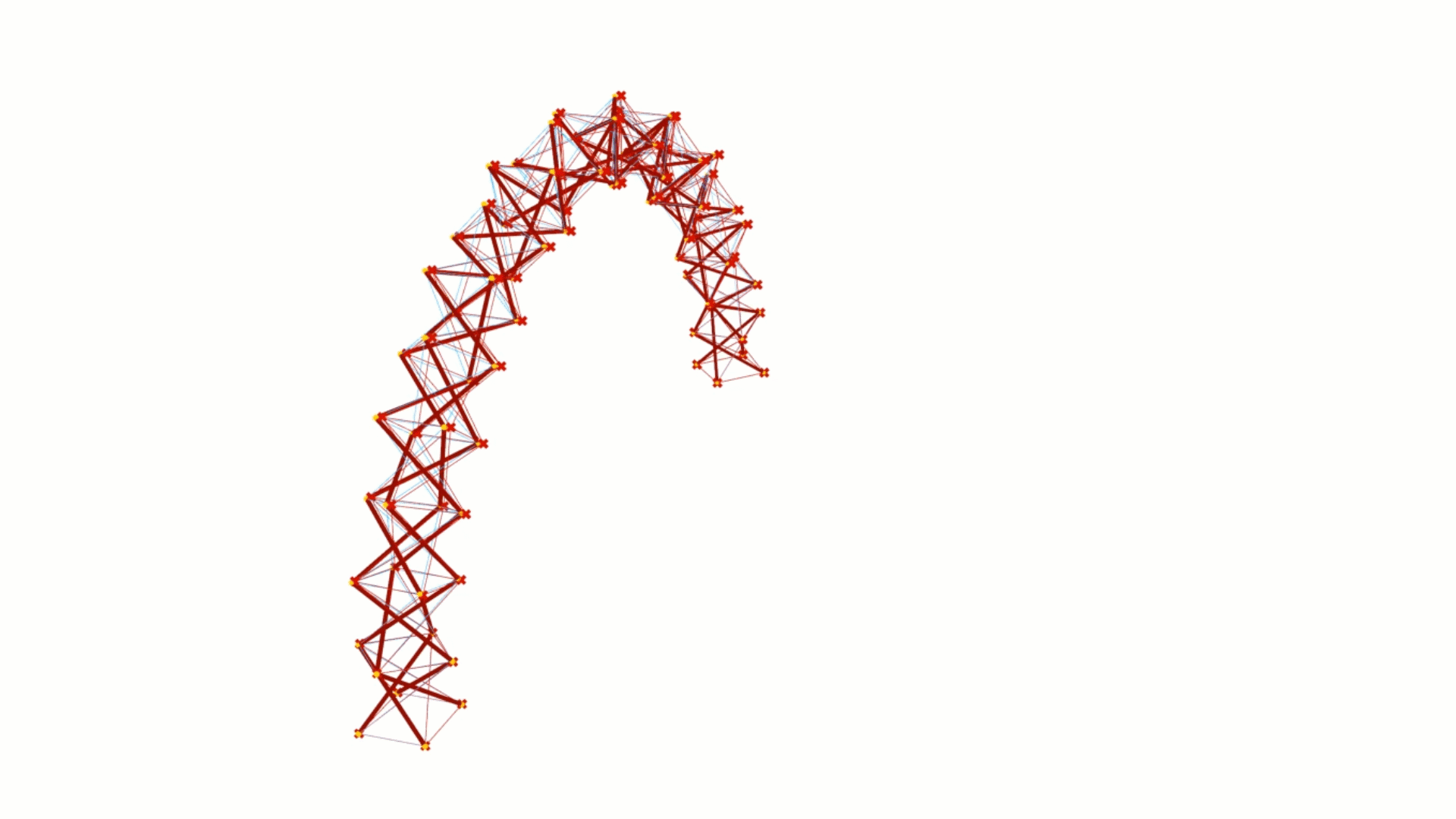 A Grasshopper plugin for generating and simulating tensegrity structures, based on Computational Modeling of Tensegrity Structures book.