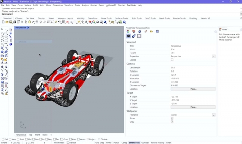 Imports 30+ CAD formats in Rhinoceros. SOLIDWORKS, CATIA, NX, Creo, JT, STEP, STL and other formats.
