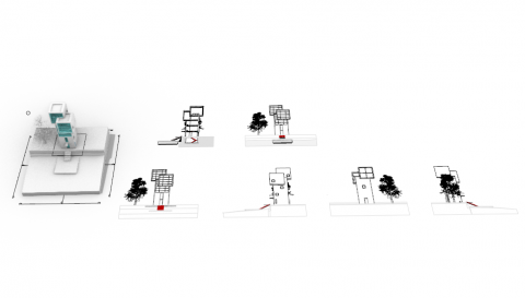 This definition generates 4 Elevation views and 2 Cross-section views of any model.