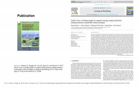 A Grasshopper design plug-in to support emergy analysis decision making.
