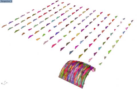 Tools for the design of freeform Timber Plate Structures (TPS)
