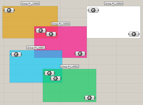 Auto-assign preset colors to groups upon creation