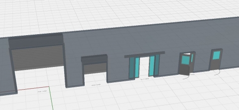 A collection of 3 doors and 2 rolling shutters. Good detail level and setting possibility.
Note: Issue possible when "CongéOcculus..."=1.0