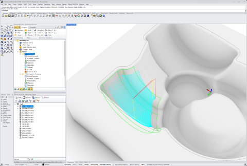 RhinoCAM is a Computer Aided Manufacturing (CAM) plug-in for&nbsp;CNC&nbsp;that runs completely inside of Rhinoceros 8.
