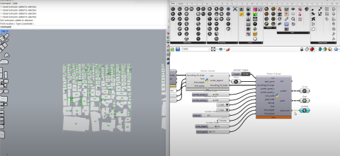 A tool to efficiently arrange 3D models on the printer plate, reducing print time and maximizing output for architecture students.